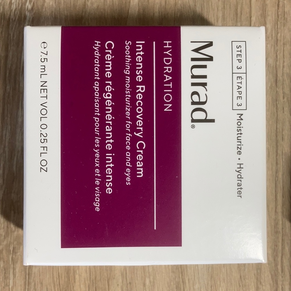 Murad Intense Recovery Cream trial size
